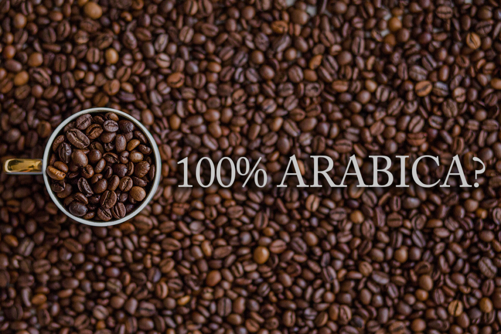 100 percent arabica coffee