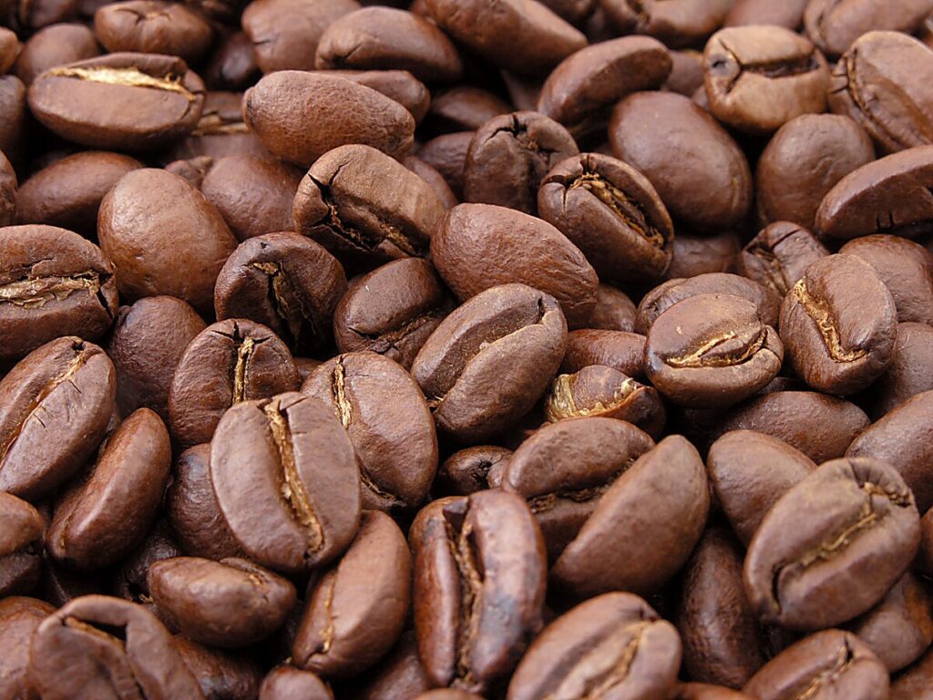 roasted coffee beans